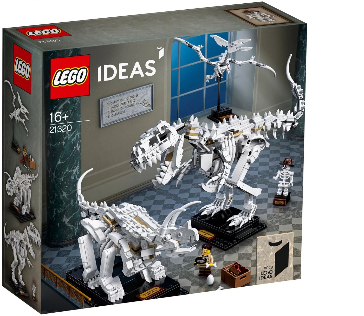 Конструктор LEGO Ideas 21320 Кости Динозавров