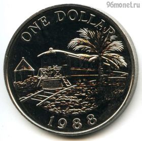 Бермудские острова 1 доллар 1988