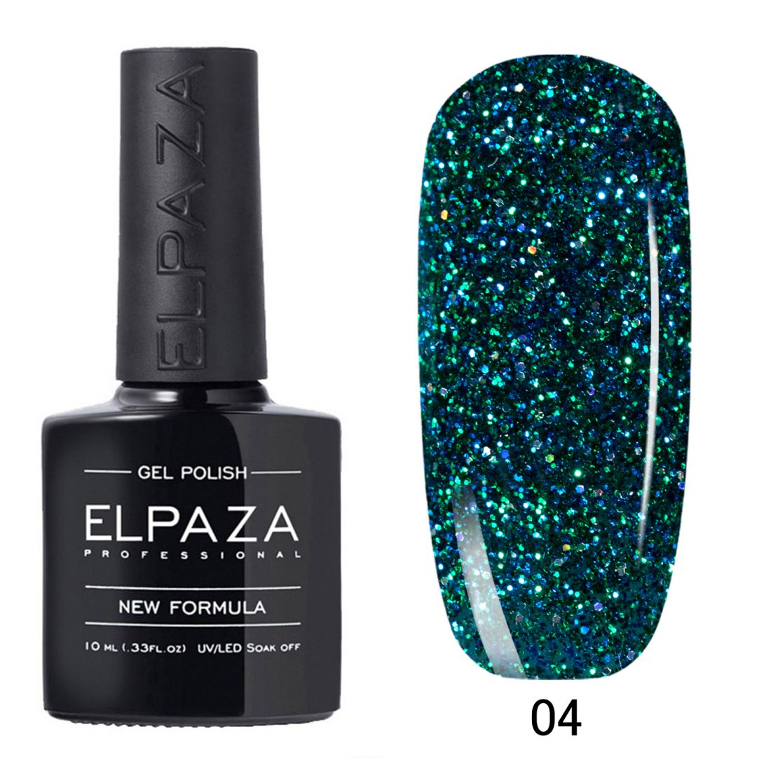 ELPAZA  гель-лак SPARKLE  №4   10 мл