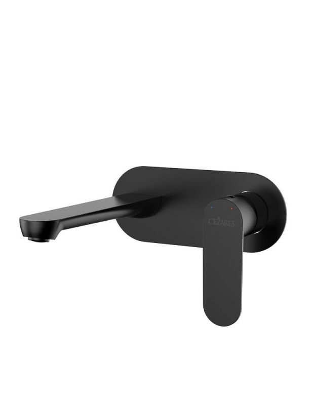 Смеситель для раковины встраиваемый CEZARES STYLUS-BLI1-NOP-W0 в цвете черный матовый