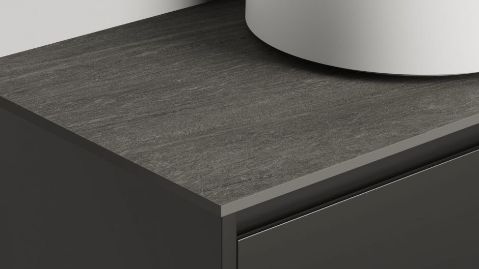 Изображение Столешница из керамогранита Salini Pietra ti cardoso nero от 80 до 200 см