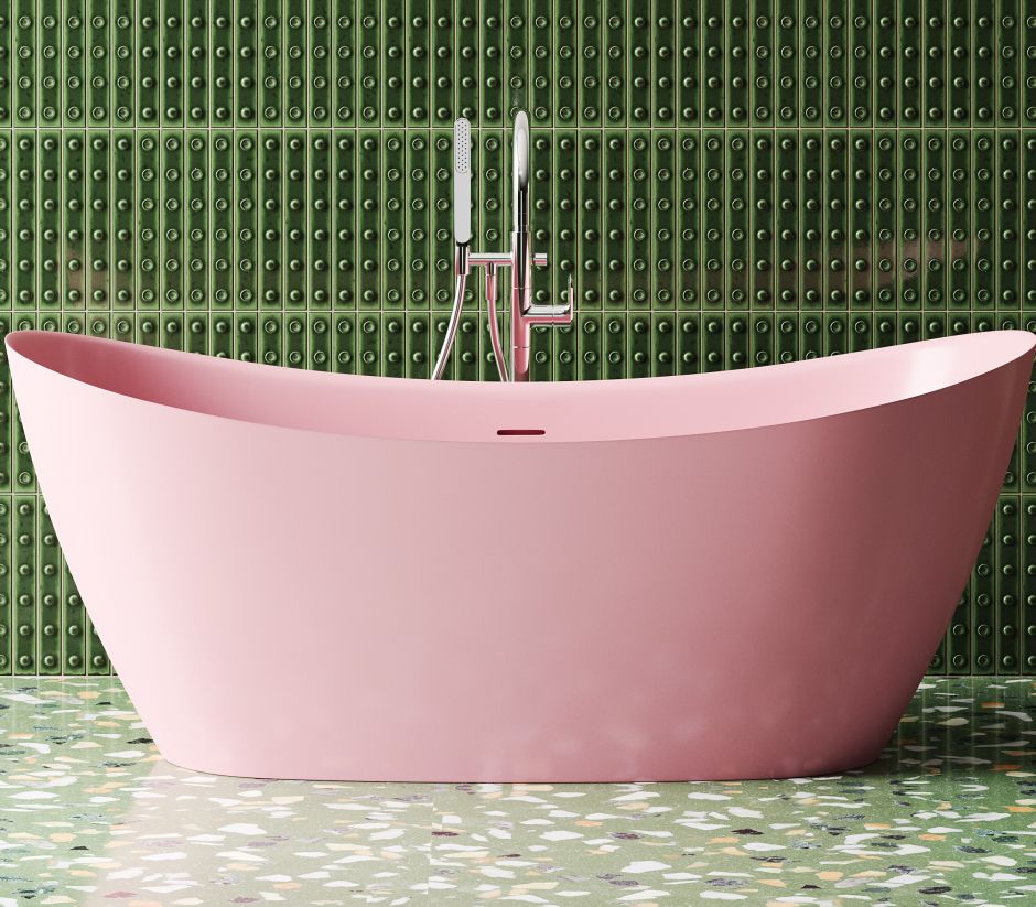 Изображение Отдельностоящая ванна из искусственного камня Salini Noemi 170х75 101712GN S-Sense RAL