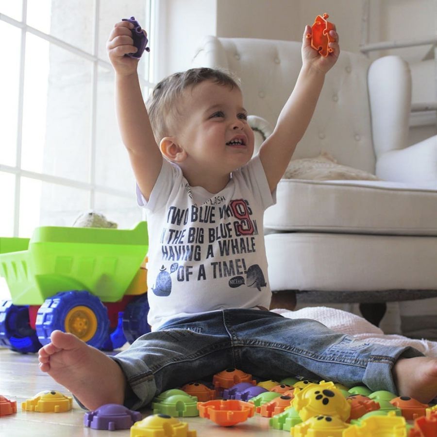 Мягкая мозаика 48 элементов КНОПА