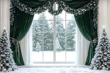 Фон стена "Fir №48"