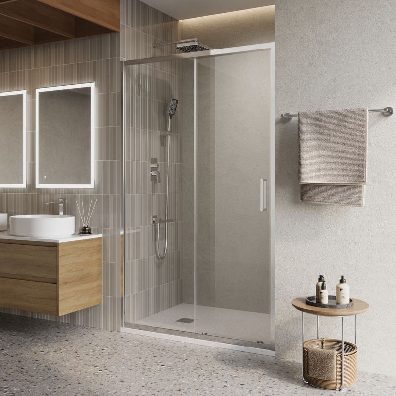 Душевая дверь BelBagno LUCE-BF-1-120-C-Cr