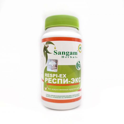 Респи-Экс | Respi-Ex | 60 таб. | Sangam Herbals