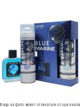 BLUE MARINE SPORT. Под.набор (Лосьон п/бритья 100мл + Пена д/бритья 200мл) (муж)