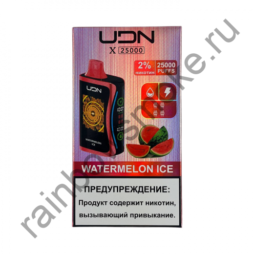 ЭС UDN X 25000 - Watermelon Ice (Арбузный Лед)