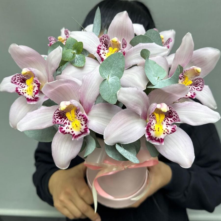 Орхидея в коробке