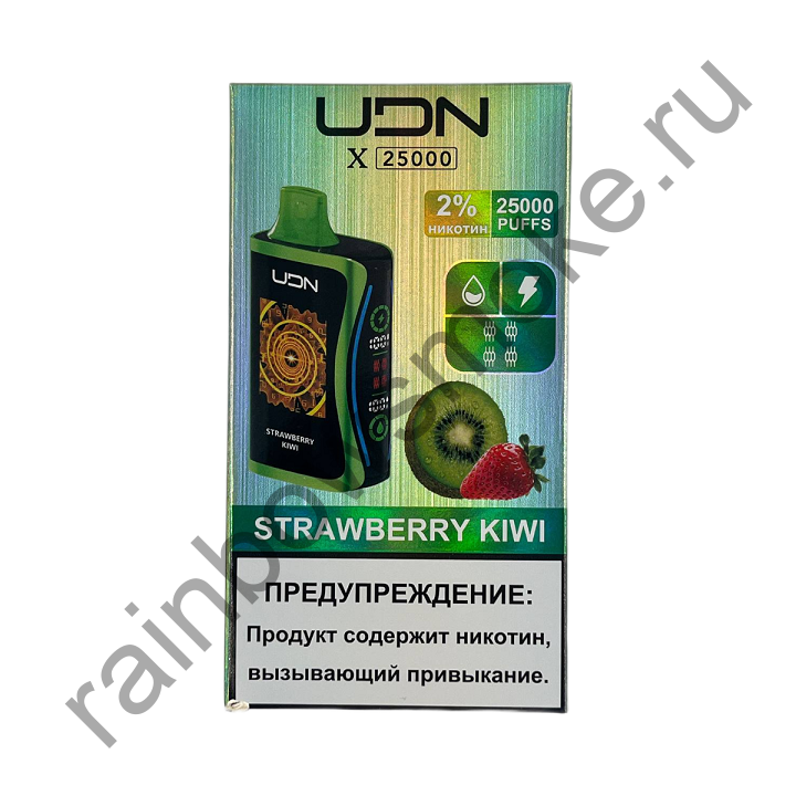 ЭС UDN X 25000 - Strawberry Kiwi (Клубника Киви)