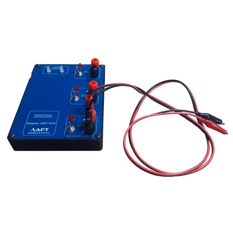 Лабораторный источник питания для сборки электрической цепи для кабинета физики ЛИП-1910