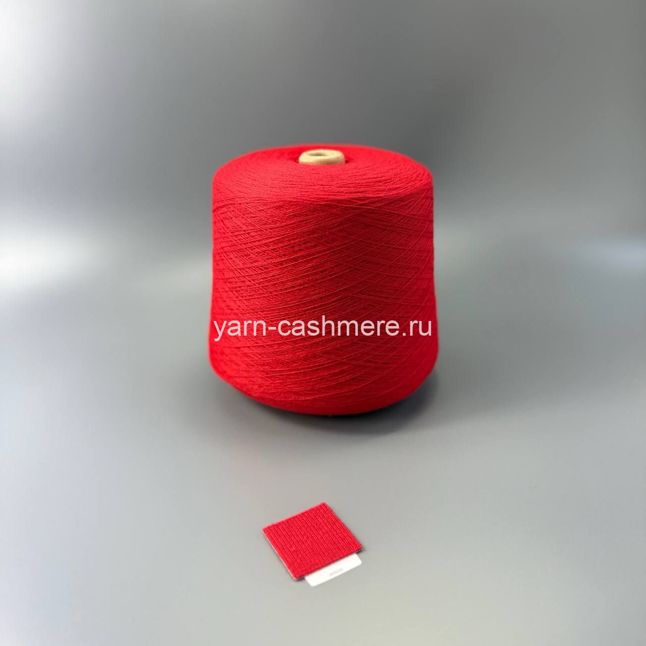 Бобинный кашемир Алый  Nail Mongol 2/26 1300м./100 гр.