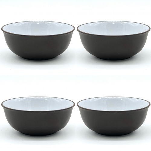 Пиала для чая "Лежачая чаша" Глина черная с глазурью  50 мл