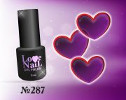 287 LoVe Nail гель лак класса премиум ВИТРАЖ 5 мл.