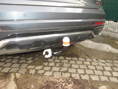 Фаркоп Geely Monjaro 2022- крепление шара на двух болтах