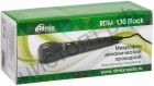 Микрофон караоке провод. RITMIX RDM-130 чёрный динамич. Пластик. корпус. Съёмный шнур. 3 м.