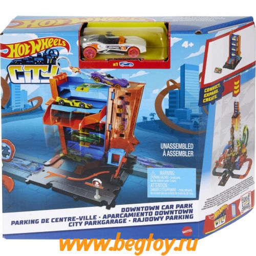 HOT WHEELS Игровой набор крытая парковка HDR28