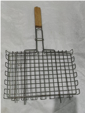 Решетка гриль, барбекю, нержавейка размер 30*22*50 см