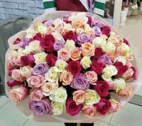 101роза микс 50-60 см