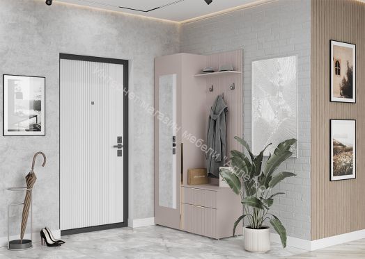 Прихожая с пеналом "Тефия" (левое исполнение)