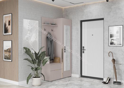 Прихожая с пеналом "Тефия" (правое исполнение)