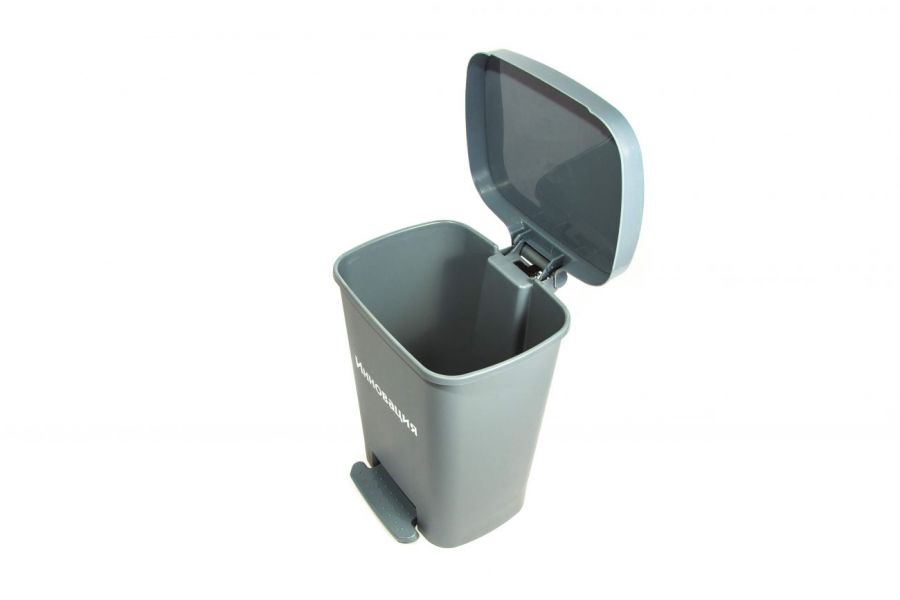 Конт.д/хр отх. Стандартная (в разборе) класс А (серый) объем 50 л ( квадр./прямоуг. , с педалью )