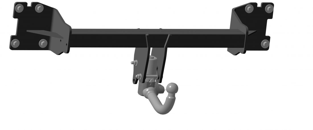 Фаркоп Audi Q7 2015- быстросъемное крепление шара, без ключа