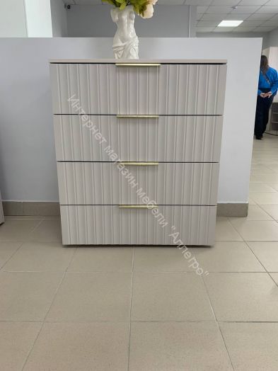 Комод с 4 ящиками "Тефия" Тефия/Софт Сантьяго