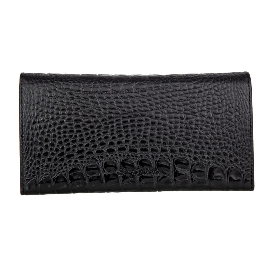 Клатч Sergio Belotti 7504 croco black
