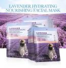 Тканевая питательная маска для лица с лавандой ZOZULavender Hydrating Nourishing Facial mask, 25 гр