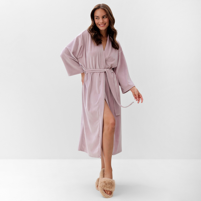 Халат женский KAFTAN Plushy р. 40-42, лиловый