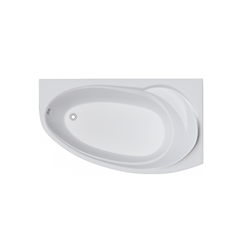 Ванна 1Marka Marka One JULIANNA 160x95 акрил угловая правосторонняя