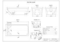 Композитный бассейн Престиж Ecoline 5,0х2,8х1,5 м