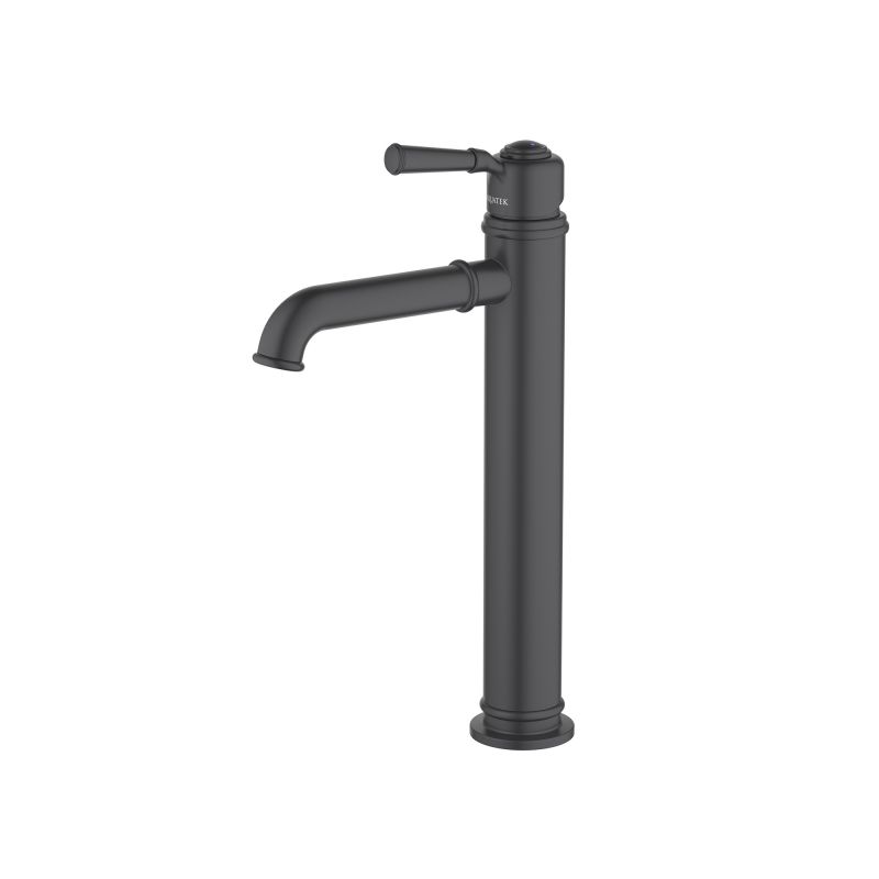 Смеситель для раковины 235, AQUATEK, матовый черный AQ1504MB КЛАССИК
