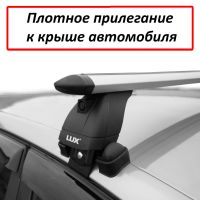 Багажник на крышу Skoda Octavia A7, Lux, крыловидные дуги