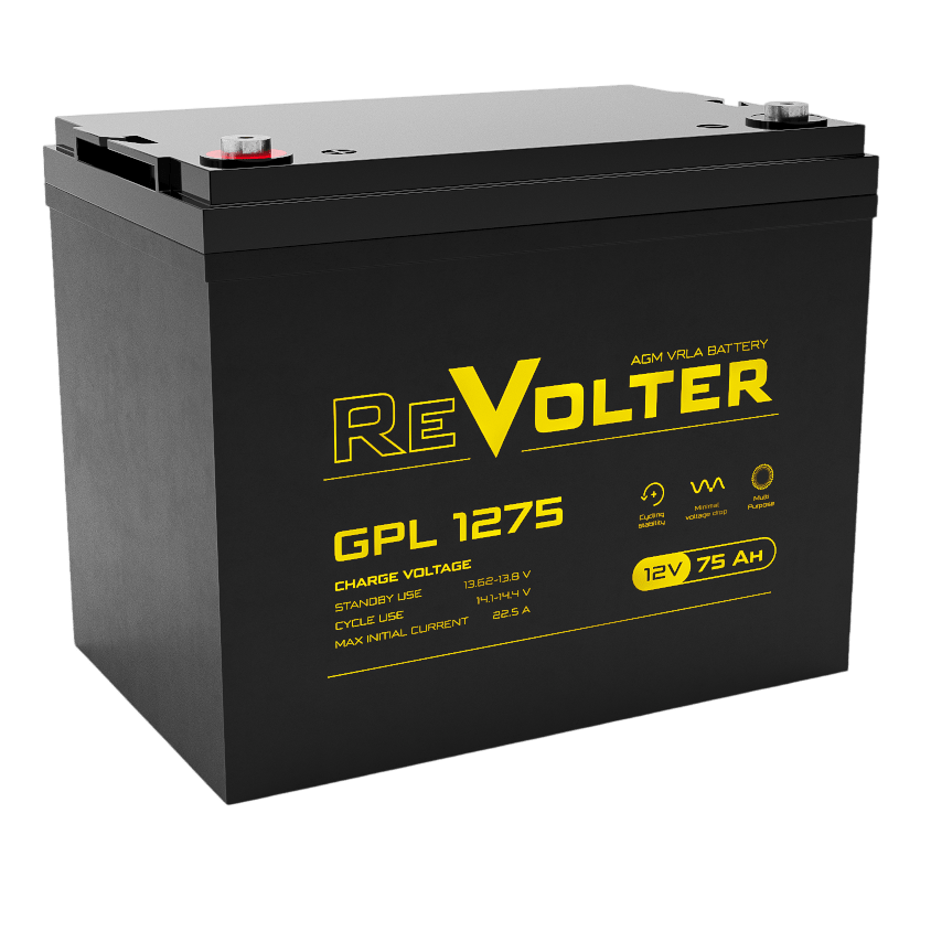 Аккумуляторная батарея Revolter GPL 1275