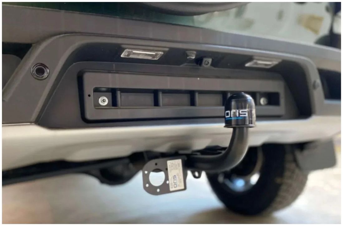 Фаркоп BOSAL-ORIS на Шниву (Chevrolet Niva 2123) 4x4 (штатные места) 2002/12-. Нагрузки 1500/75 кг - 1223-A Bosal