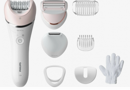 Эпилятор Philips BRE735/00 Epilator Series 8000, белый