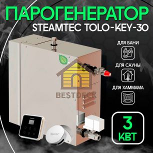 Steamtec TOLO KEY 30 - 3 кВт парогенератор