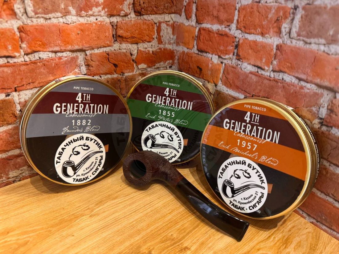 Табак Erik Stokkebye - 4-th Generation - 1855