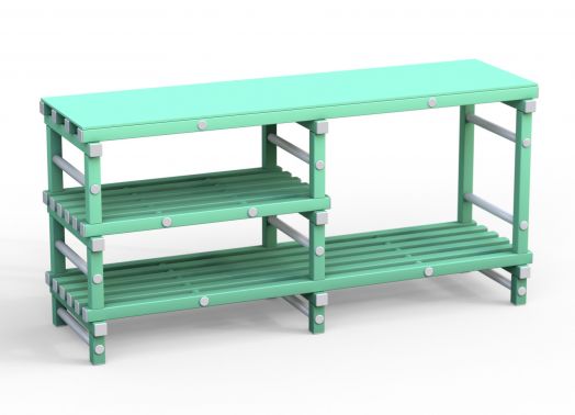 Стол пластиковый в бассейн 1988х554х920 мм