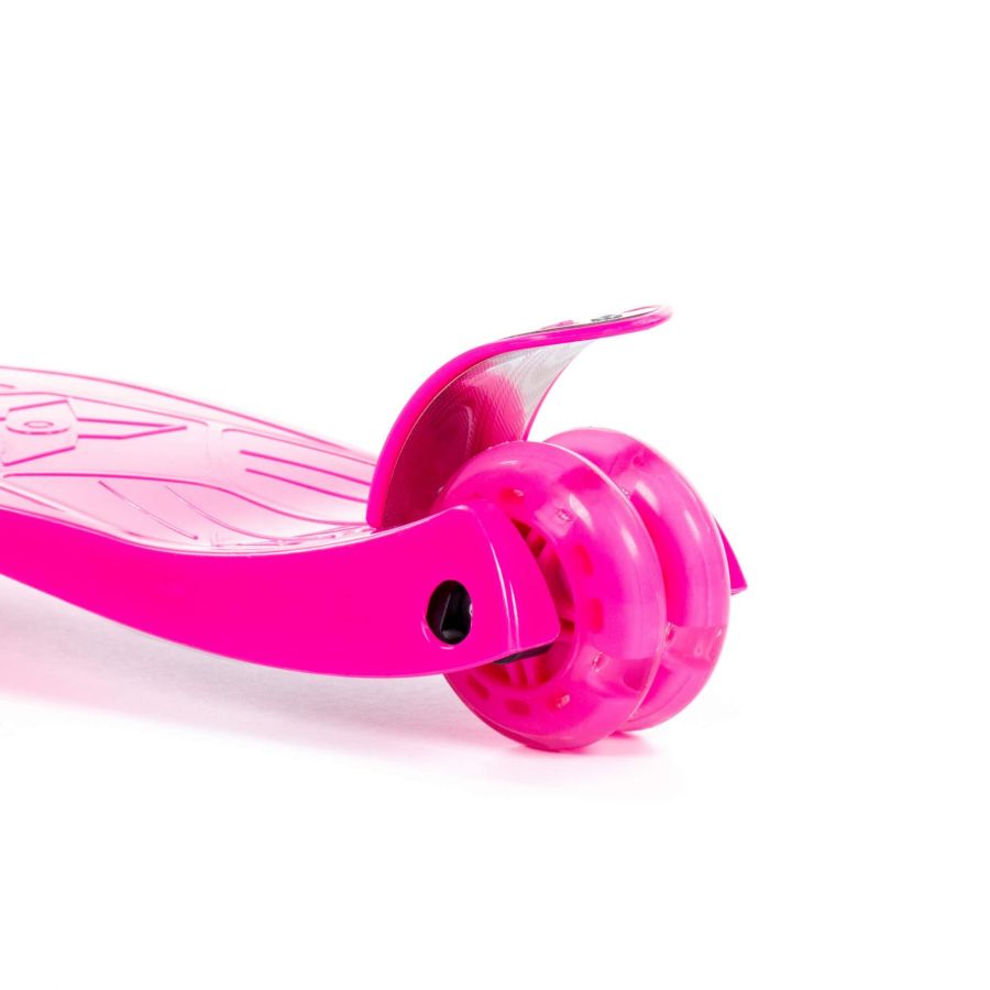 0072 Детский самокат (малиновый) (в коробке)