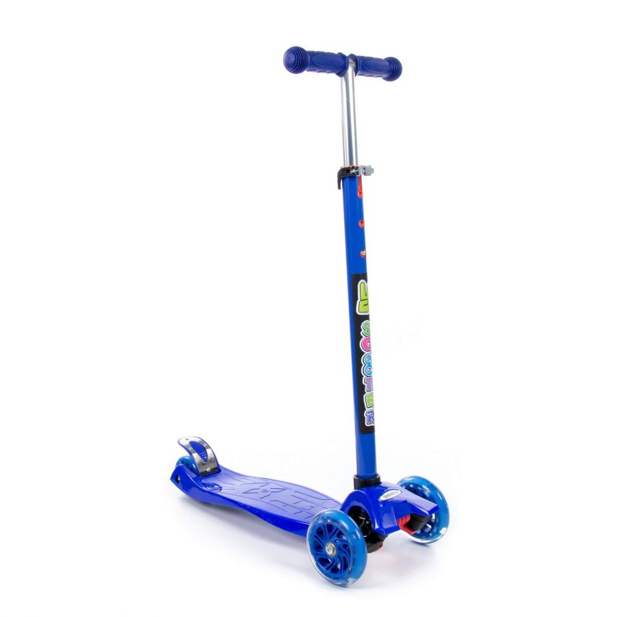 0072 Детский самокат (синий) (в коробке)