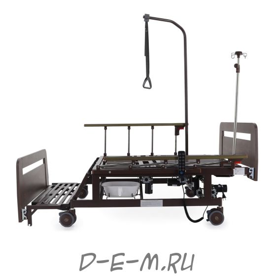 Кровать электрическая Med-Mos DB-11А (ЛДСП венге) ширина ложемента 120 см