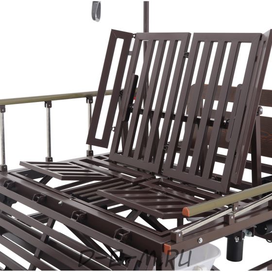 Кровать электрическая Med-Mos DB-11А (ЛДСП венге) ширина ложемента 120 см