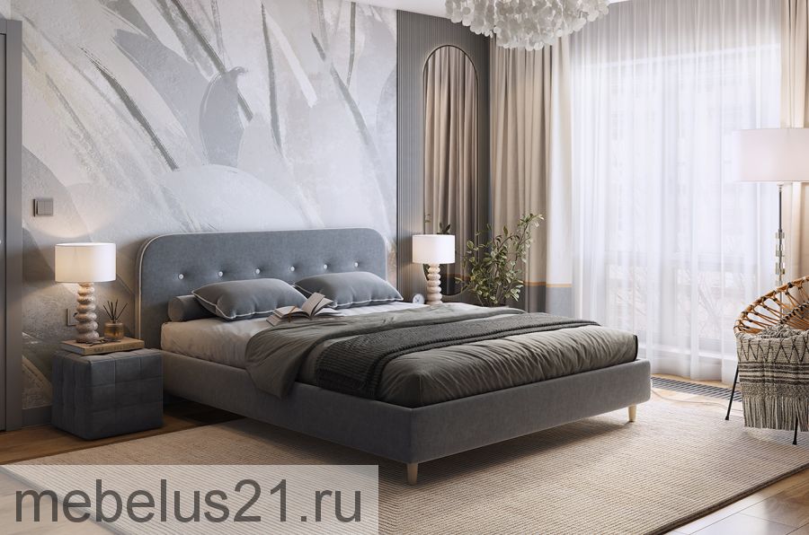 Кровать с основанием Лео 160х200 см