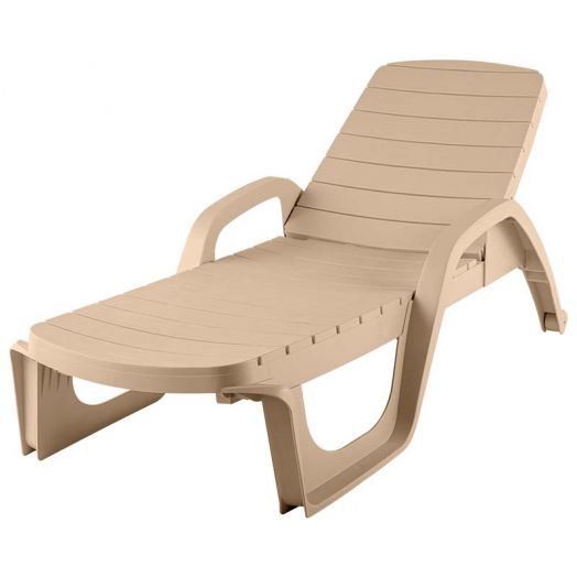 Y054 Шезлонг Прованс (1900х700х320мм) Мокко (оптом от 20 шт.)