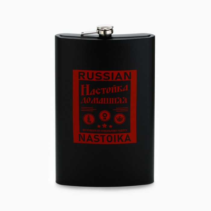 Фляга «Russian Nastoika», 1920 мл, чёрная