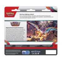 Pokemon TCG. Scarlet & Violet-Obsidian Flames 3 Booster Packs [ENG]