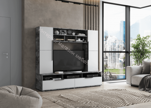 Полка настенная открытая "Моника" Айрон Рок